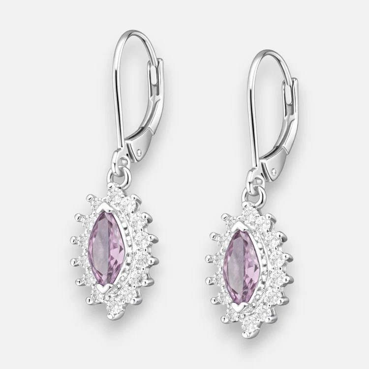 Aro Clip Lady Circón Amatista